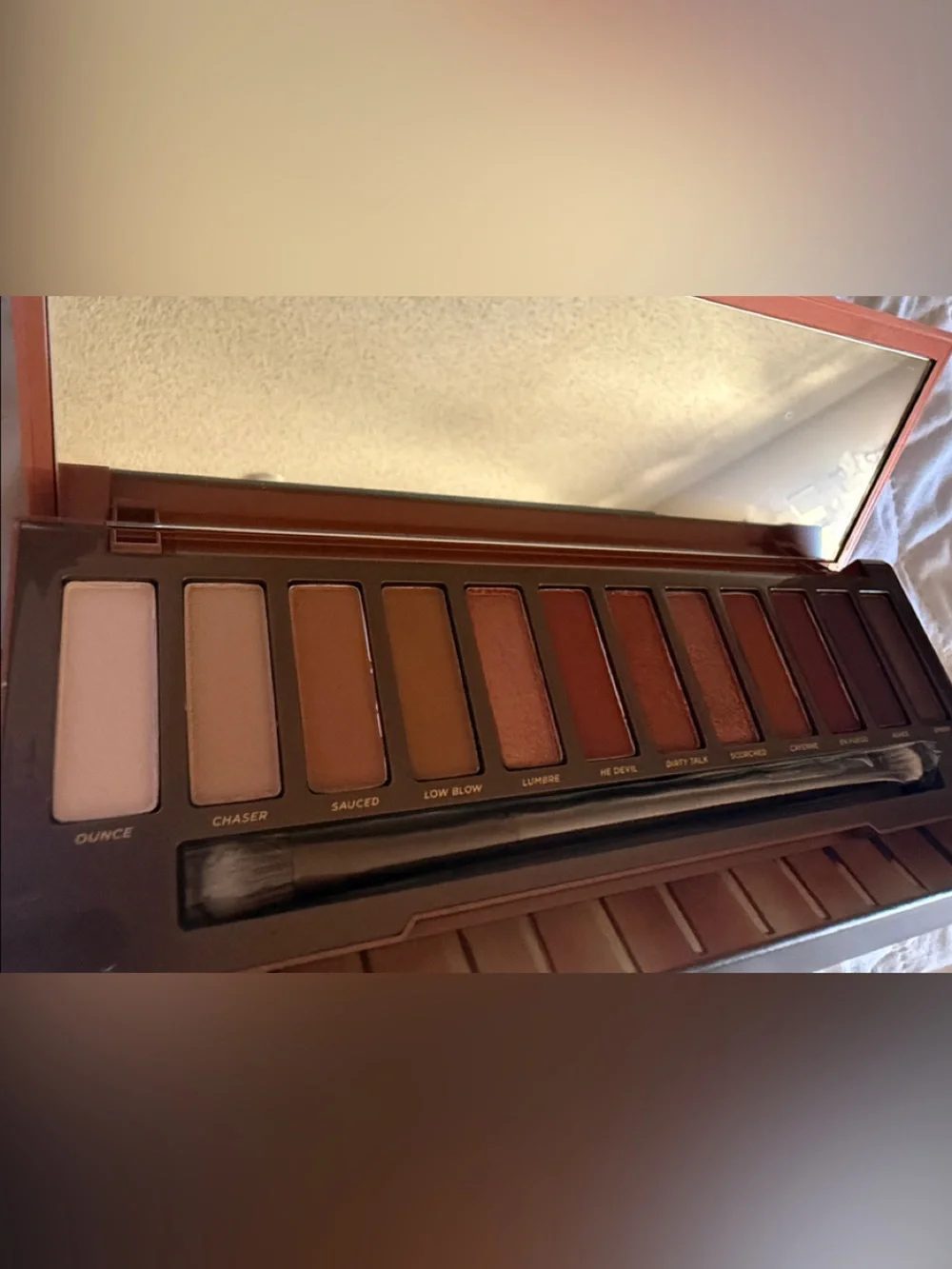 Urban Decay Eyeshadow Palette — Copper, Brown & Orange Tones